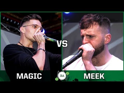 Magic VS Meek || Irish Beatbox Championships 2017 || 1/2 Final