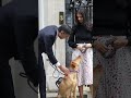 Prime Minister Rishi Sunak And His Wife Buy Poppies Outside 10 Downing Street