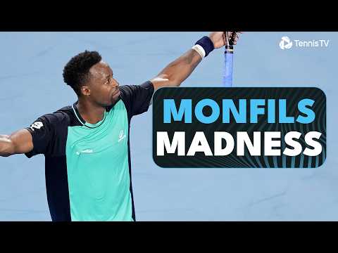 All The Angles of One of Monfils' Greatest EVER Points 🤯