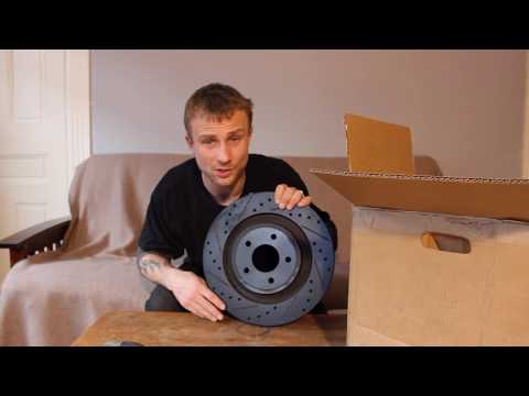 Ebay ~ BLACK HART DRILLED SLOTTED BRAKE ROTORS AND CERAMIC PAD ~ Part 1 ~ 08/09 Dodge Caliber SRT4