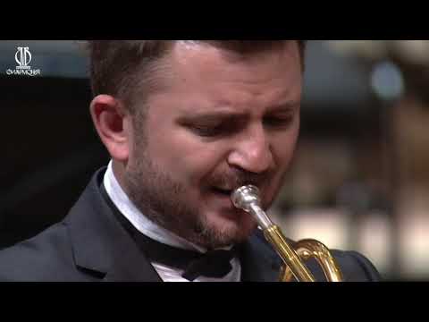 Shostakovich Concerto 1 for Piano, Trumpet, and String Orchestra. Matsuev, Lavrik, Sladkovsky
