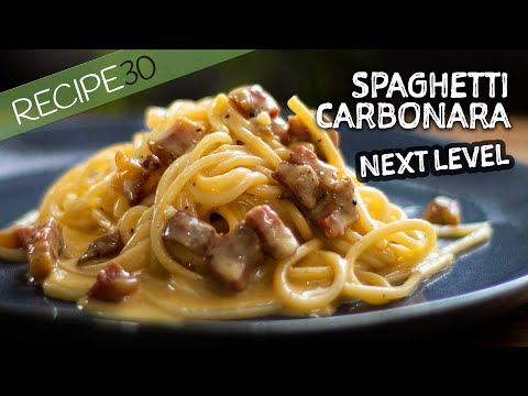 Spaghetti Carbonara Next Level