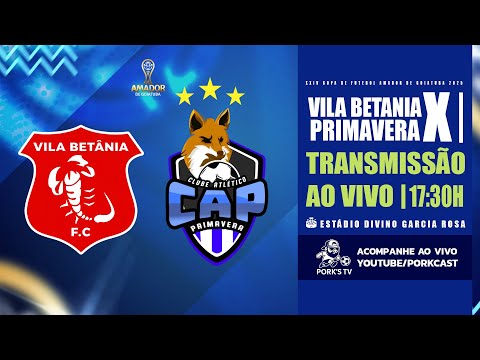 VILA BETANIA X PRIMAVERA - SEMI FINAL - XXIV COPA DE FUTEBOL AMADOR DE GOIATUBA 2025