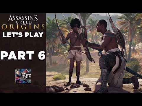 Assassin's Creed: Origins - Walkthrough / Let's Play (Blind) PS4 PRO - Part 6 "Our First Target"