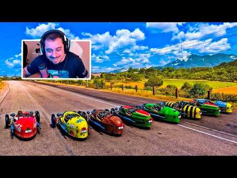 RACHÃO NA RODOVIA COM O CARRO DE 3 RODAS E MOTOR DE MOTO - FORZA HORIZON 5