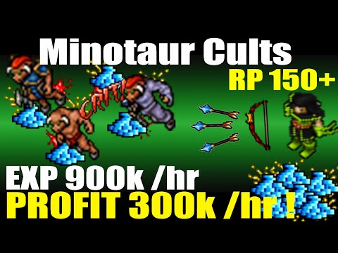 RP 150+ Full Profit Minotaur Cults Profit: 300k+/hr