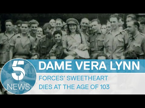 Dame Vera Lynn: Tributes paid as Forces’ Sweetheart dies aged 103 | 5 News