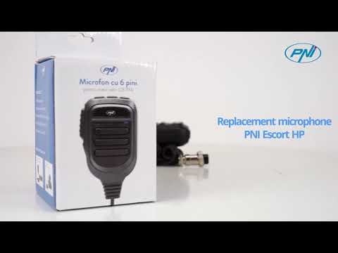Replacement microphone for CB Radio PNI Escort HP 9500, HP 8900, HP 8000L 6 pin UK