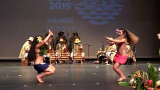 Ori Tahiti San Diego 2019 - Cyrrona &amp; Mariana (Vahine 15-17)