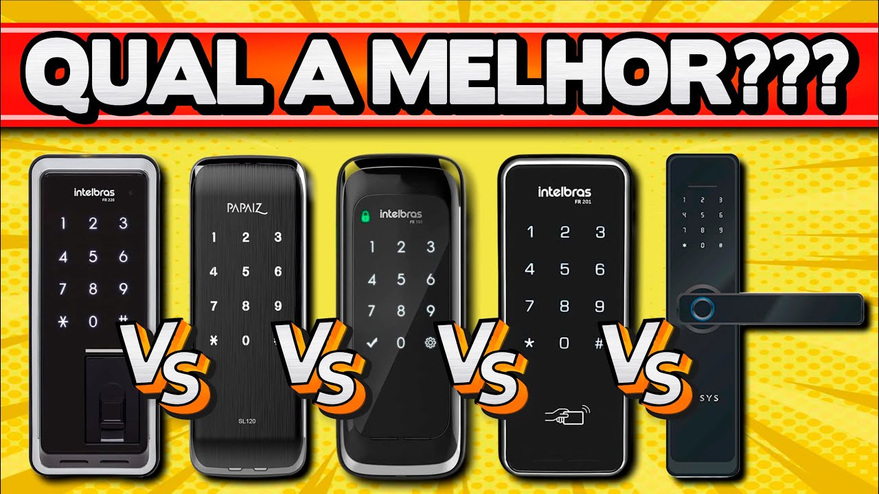 FECHADURA DIGITAL - Qual COMPRAR em 2024? [TOP 5] 🔒