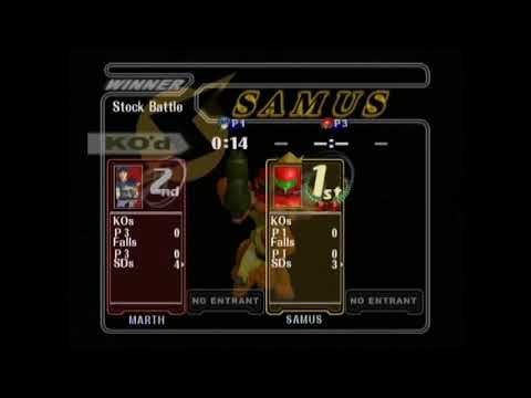 Bailrigg 4 - Bobby (Marth) Vs. Calpol (Samus) - Melee - Losers Quarters