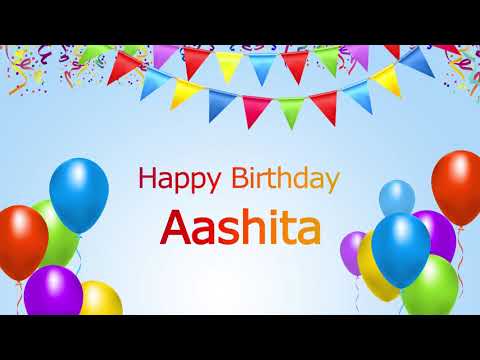 Happy Birthday Aashita