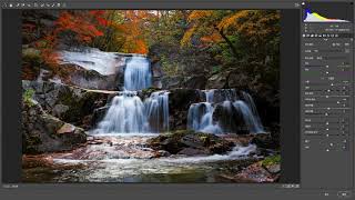 [포토샵 강좌] 포토샵 한글판 보정 닷징을 이용한 폭포사진 보정