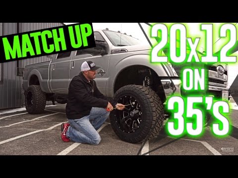 Custom Offsets Match Up: 35x13.5 on 20x12