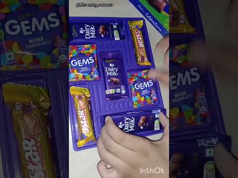 Cadbury celebration pack Unboxing 😍🥰😋🥳🤩☺️ #gift  #shorts  #Artwithyashasvi