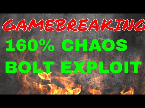 GAMEBREAKING Warlock Damage Exploit, 160% Chaos Bolts! ACT FAST!