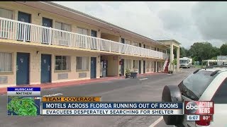 Motels across Florida running out of rooms