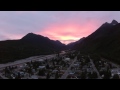 Sunrise In Skagway Alaska