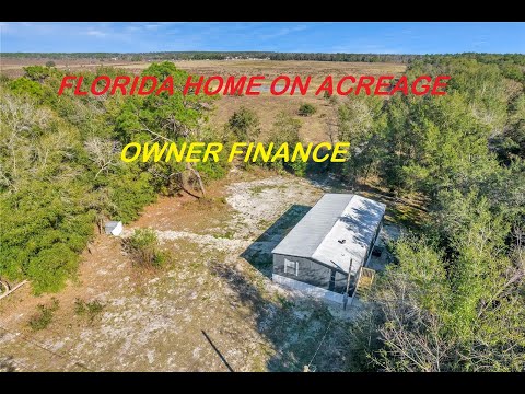 #Florida home on almost 3 acres land with 3br, 2ba with owner financing