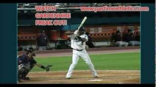 Hanley Ramirez Slow Motion Hitting Mechanics - Twins Manager Ron Gardenhire Freak Out! HILARIOUS