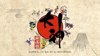 【大神 絶景版】＃01 モフ公とゆく水墨画タッチの世界【ゲーム実況】