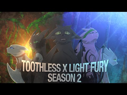 Toothless x Light Fury-(SEASON 2)-(ALL PARTS)-(EN)