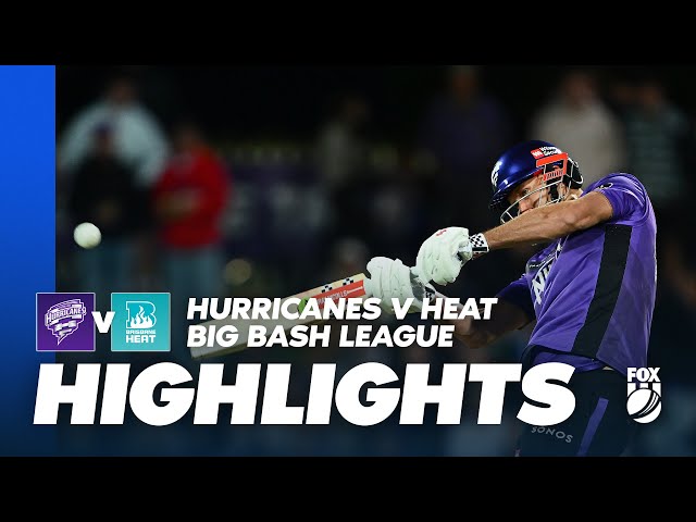 Hobart Hurricanes v Brisbane Heat | Full Match Highlights | Fox Cricket