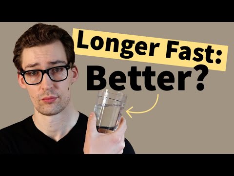 2 Week Water Fast: Is Longer, Better for Health? [Study 56]