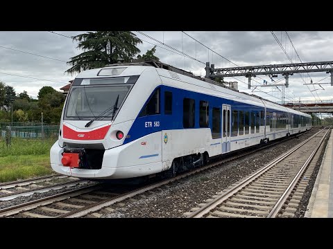 TRENI VELOCI di OGNI TIPO in transito alla STAZIONE di Cesena!