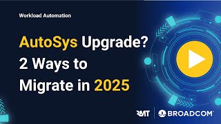 Download the video "2 Ways to Migrate AutoSys Workload Automation When You Use the New Hardware and DB Type"