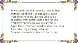 Elvis Costello - Success Lyrics