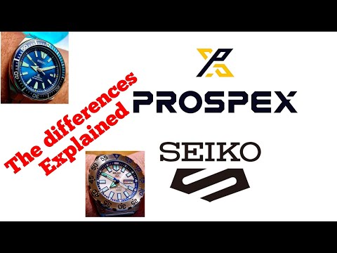 Seiko Prospex vs Seiko5 sports what are the differences?