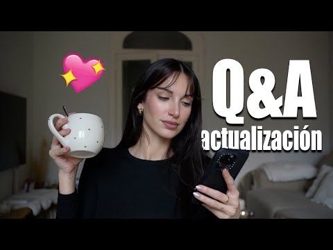 Q&A 🌸 Update on my life, how I am, gym routine, hair products…🌈
