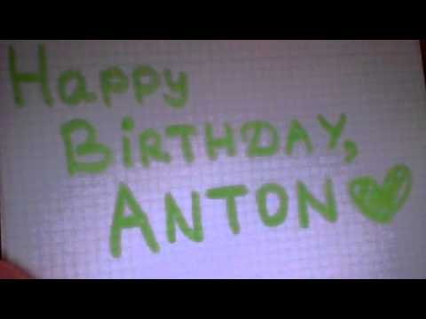 "Happy Birthday, Anton" by the Miau Miau Band