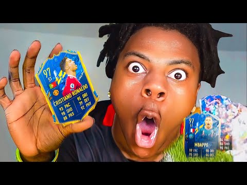 iShowSpeed LUCKIEST IRL FIFA Pack Opening..