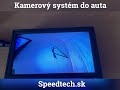 Kamerový systém 12V / 24V - CCD kamera + 7" LCD monitor - Video Youtube