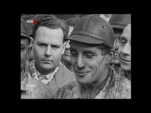 Fritz Walter auf der Zeche Alstaden (WDR | Hier und heute 1958)
