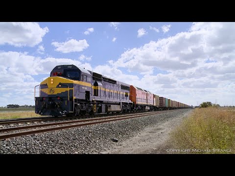 C Class Locomotive C501 Leads SCT 7922V "Dooen" Container Train (17/11/2020) - PoathTV Railways
