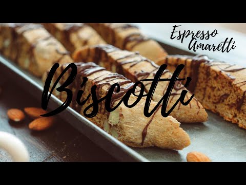 MOST DELICIOUS ESPRESSO AMARETTI BISCOTTI - Ep.#4 DOLCE SALATO Series