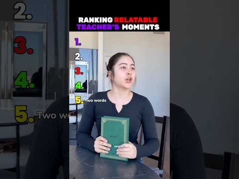 Top most relatable teachers moments 😭🤣