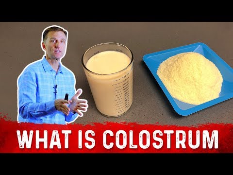 Cow colostrum capsules