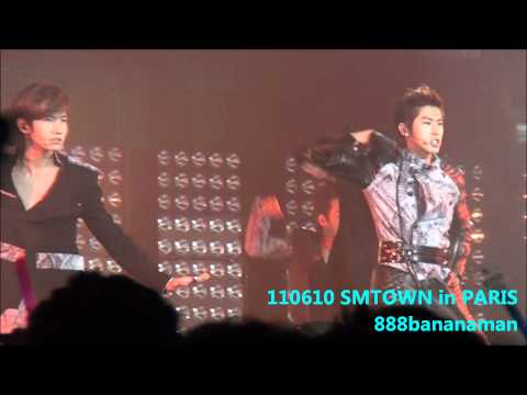 [fancam] 110610 SMTOWN in Paris TVXQ 東方神起 『The Way U Are』 『Mirotic』