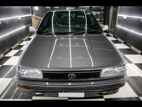 Toyota Corolla 1990 Detailing Overview