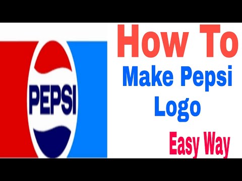 How To Create Pepsi Logo in Corel Draw
