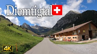 Diemtigtal, Switzerland 🇨🇭 Driving from Wimmis to Grimmialp