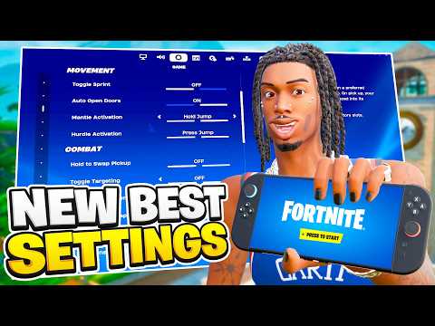 *NEW* BEST Nintendo Switch + Switch 2 SETTINGS for Chapter 7! (Fortnite Settings Explained)