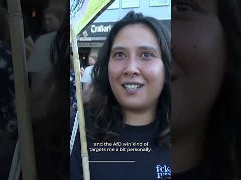 Anti-AfD protesters rally in Cologne after far-right election win