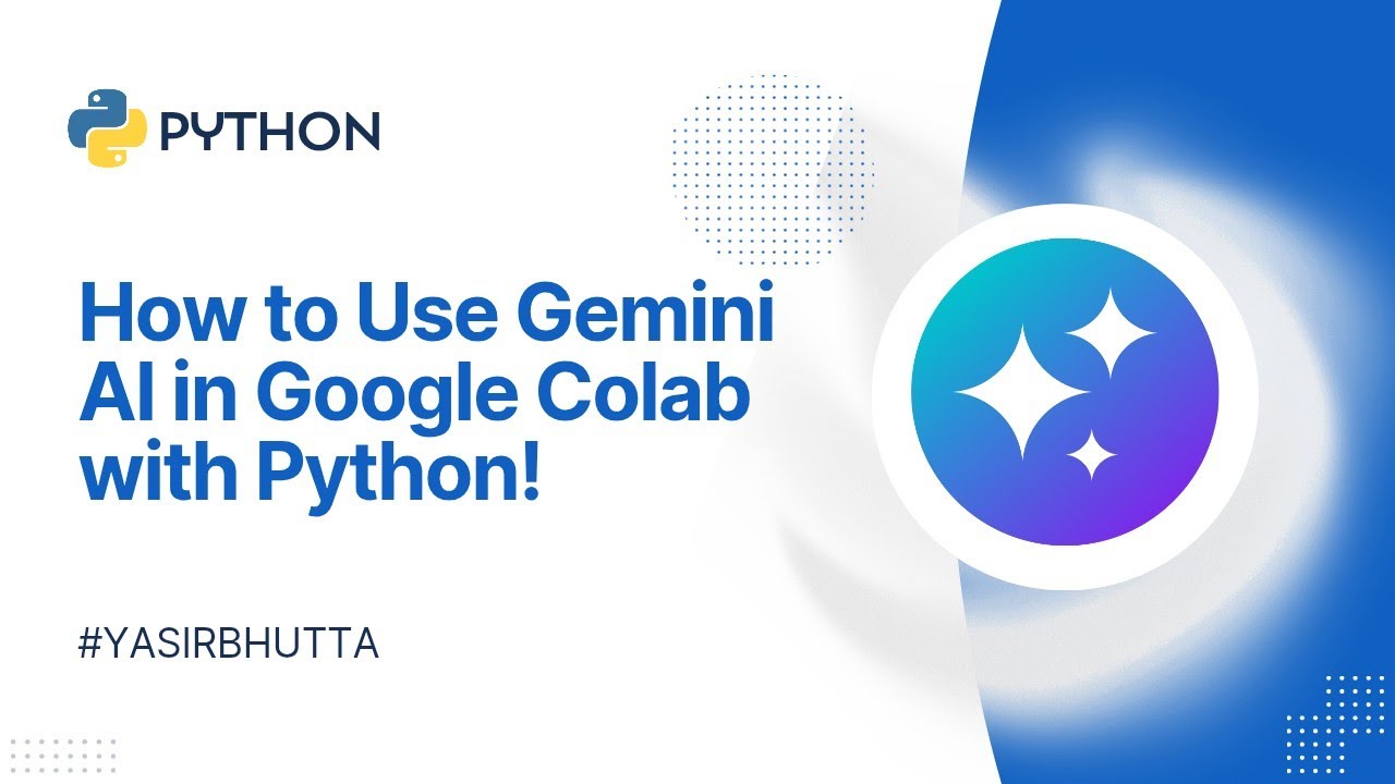 How to Use Gemini AI in Google Colab with Python  | Urdu Tutorial 