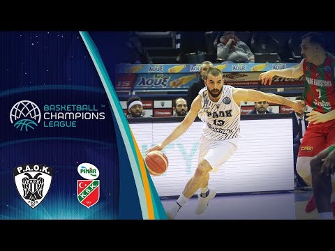 PAOK v Pinar Karsiyaka - Highlights - Round of 16 - Basketball Champions League