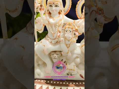 Marble Shiv Parivar Statue